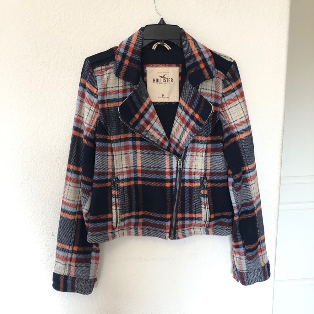 Hollister Plaid Jacket